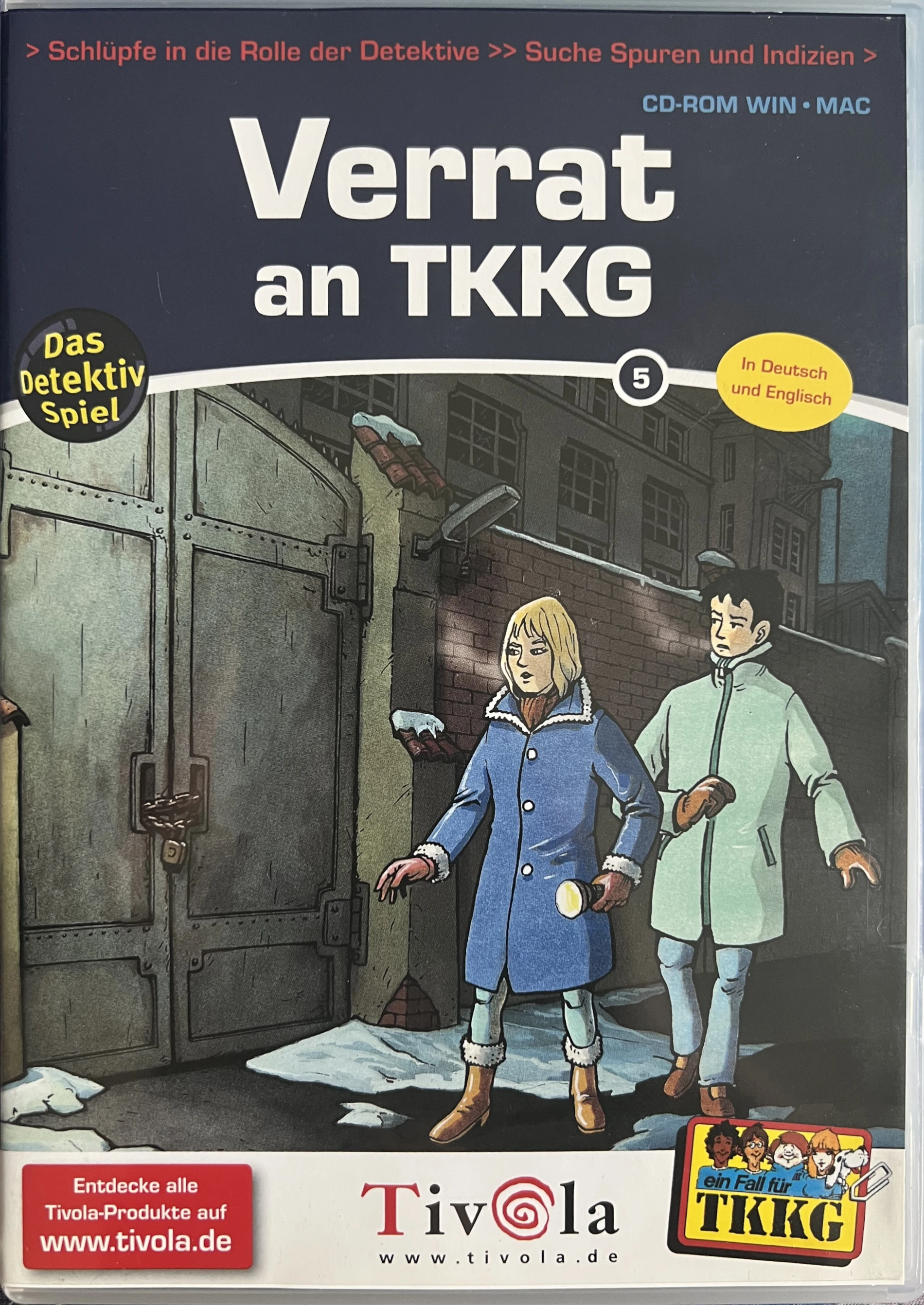 TKKG Verrat an TKKG CD Cover